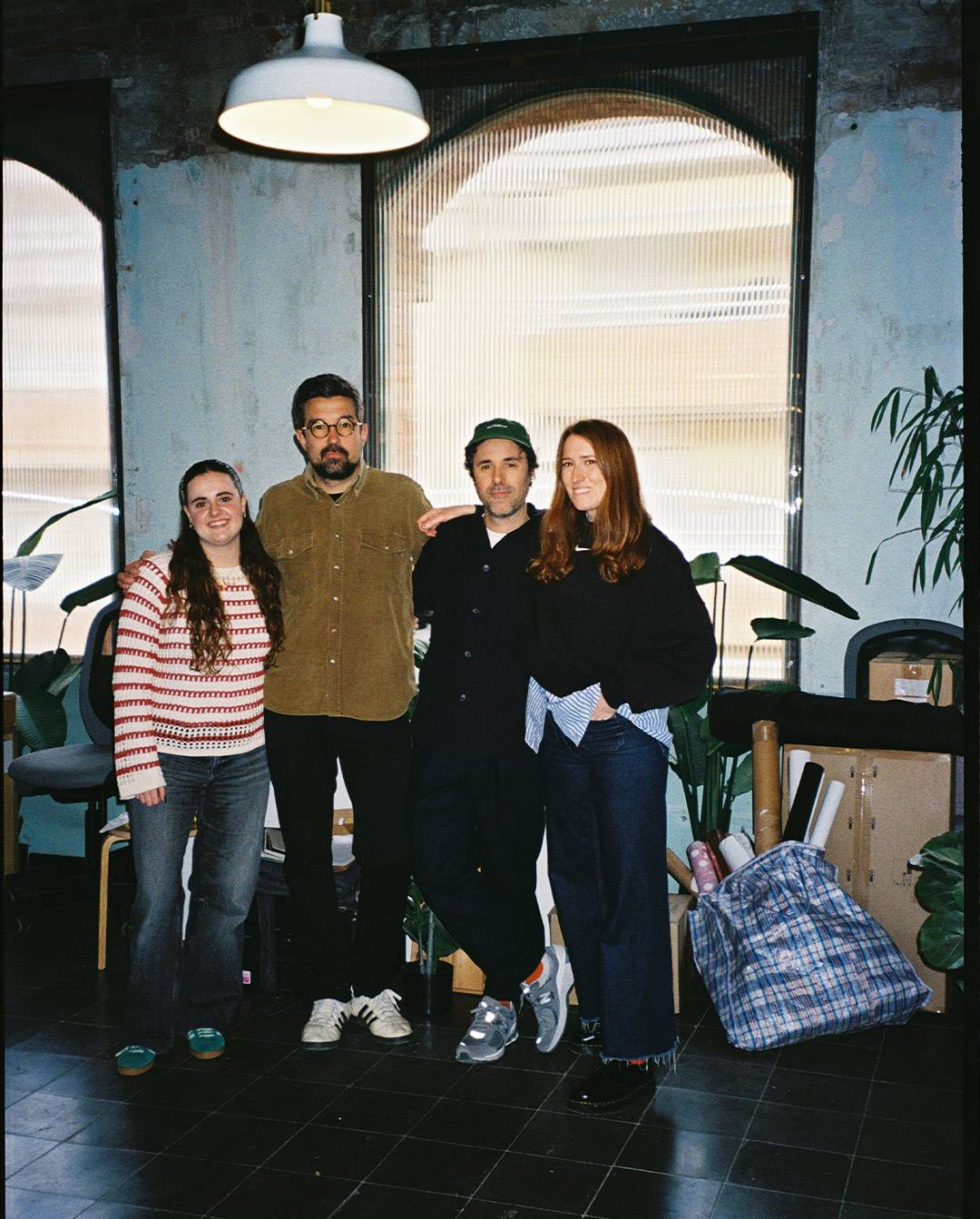 Paula, Xavier, Albert, Sandra al nou estudi. 2025